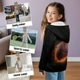 thumbnail image 7 of Chririnla Flame Basketball Hooded Pullover for Kids and Youth - boy Fuzzy Hoodies Soft Fuzzy Sweatshirt with Pockets for Daily Wear and Gym, 7 of 7