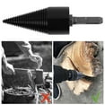 thumbnail image 4 of 5PCS Log Wood Drill Bit Splitter Screw Cone Driver Firewood Electric Hammer Saw Tool, 4 of 9