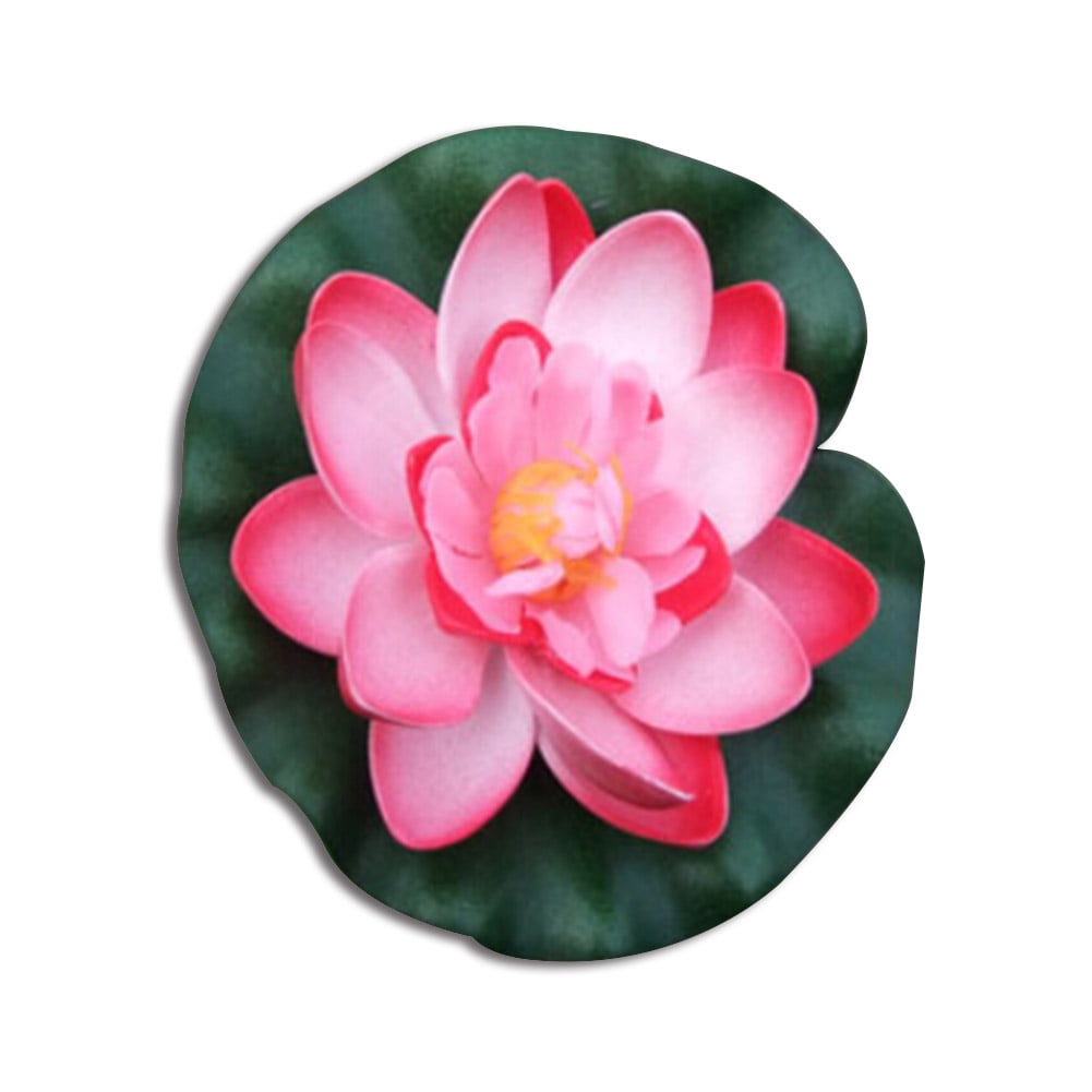 Tsondianz Artificial Water Lilies Lotus Simulation Pond Plants Floating