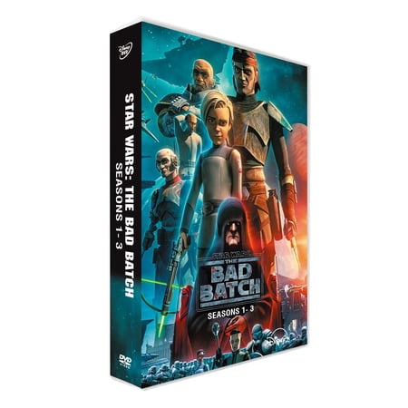 StarWars The Bad Batch: the Complete Series Seasons 1-3 (DVD ,10-Disc Box Set) New Movies