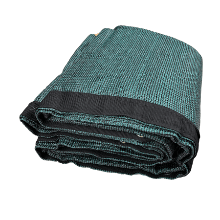 12 ft. x 12 ft. - 70% Shade, Green Color Sun Shade, Rectangle or Square Shade Sail, Great for Backyard, Patio, Kennel, Green House Shade Creation, Made by Xtarps
