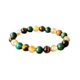 thumbnail image 3 of Pyrite Green Aventurine Citrine Healing Bracelet Set - Natural Gemstone Stretch Bracelets for Men & Women - Anxiety Relief & Calming Jewelry Gifts, 3 of 8
