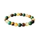 thumbnail image 3 of Pulsera de cristal natural de ojo de tigre de piedra citrino pulsera de turquesa africana, 3 of 6