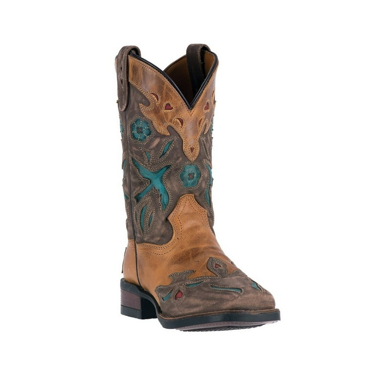 Girl steel best sale toe boots walmart