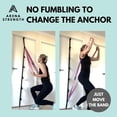thumbnail image 5 of Door Anchor Strap for Resistance Bands, Multi Loop Door Anchor Fits Up to 9 ft Doors Heavy Duty Door Anchor for Workout Bands, Easy to Install Full Body Home workouts, 5 of 5