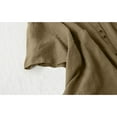 thumbnail image 4 of Vestidos Casuales Para Mujer, Blusas De Mujer De Moda Camiseta informal de color liso con cuello redondo y manga corta para mujer, 4 of 5