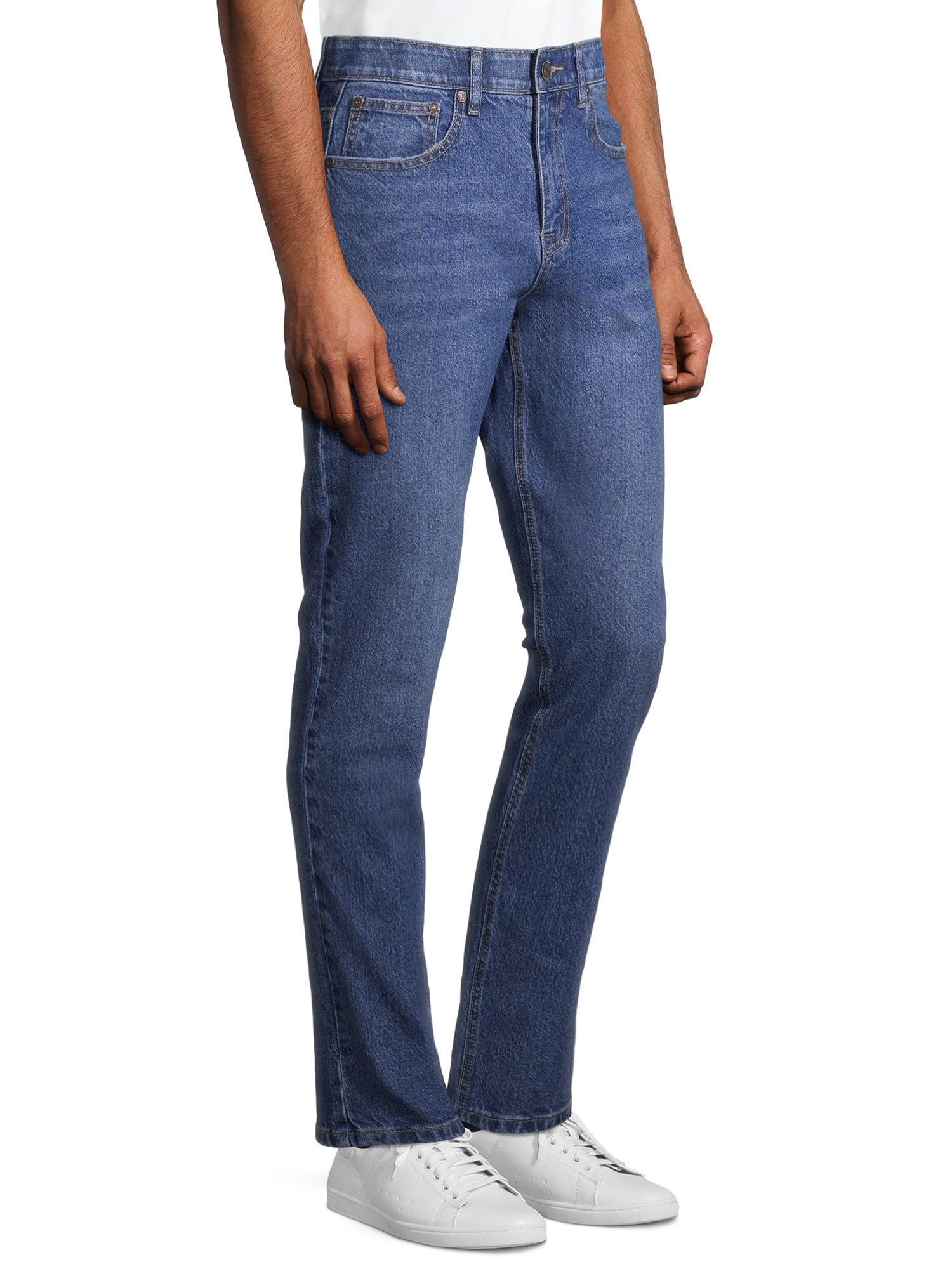 Hollywood Men's Active Flex Slim Straight Jeans, Waist Sizes 30