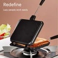 thumbnail image 4 of Breakfast Sandwich Maker Panini Press Grilled Cheese Toaster Nonstick Griddle Cooker with Removable Plates for Omelets Pancakes Frittatas, 4 of 8