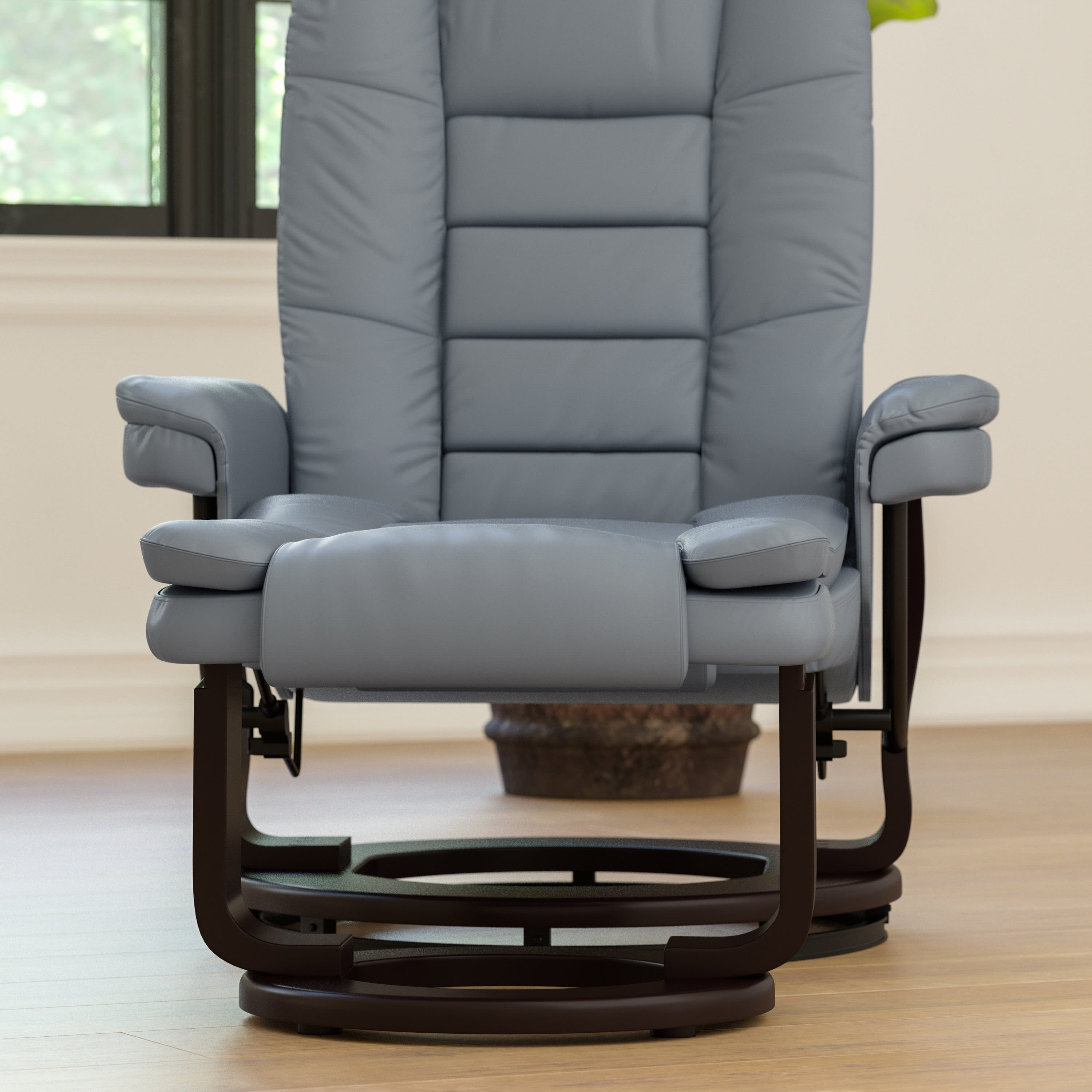 BizChair Contemporary Multi Position Recliner with Horizontal