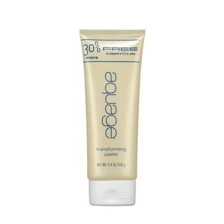 AQUAGE Transforming Paste, 4.6 Oz, Non- Greasy Formula, Creates Texture and Hold Simultaneously, Provides Long-Lasting Style Retention, Yet Maintains Flexibility