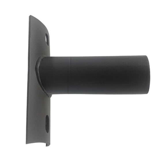 2-3/8” OD Horizontal Tenon Arc Adapter, 3in or 4in Round Pole Bracket for LED Lights