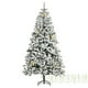 thumbnail image 1 of Árbol de Navidad Nevado Pino Artificial 1.80M Frondoso + Guirnalda De 250 Luces LED 25M Skygreen
 blanco, 1 of 4