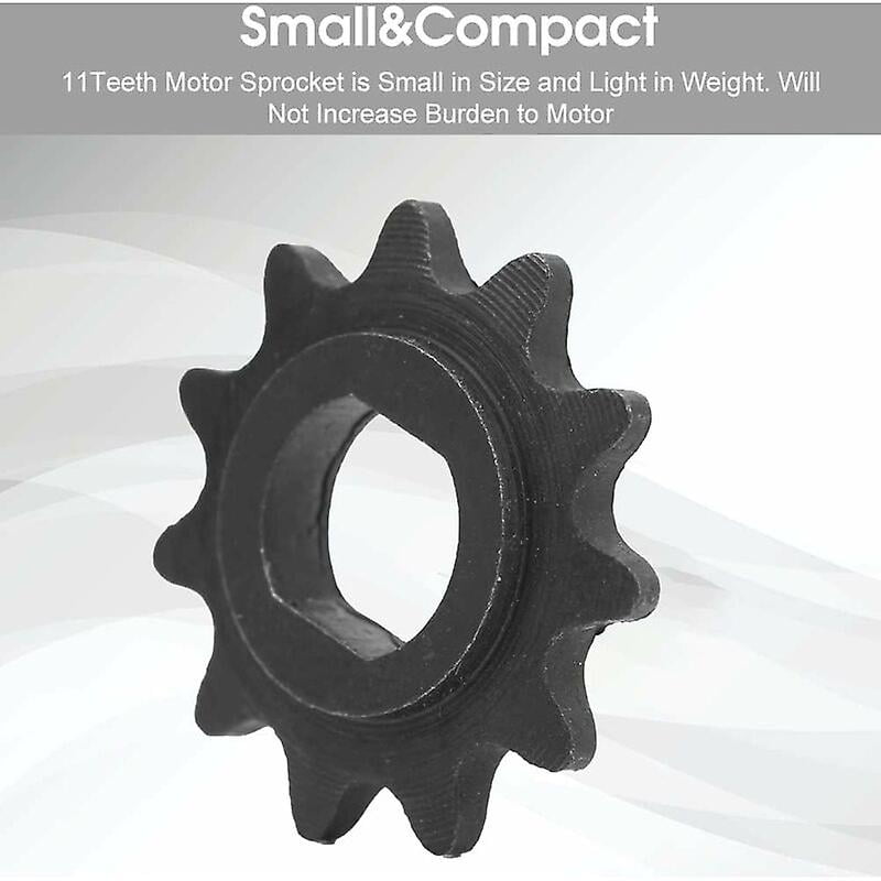 11 Tooth Motor Sprocket, 25H Motor Bicycle Chain Sprocket, For 1020 High Speed Motor Chain Sprocket For Electric Scooter Quad