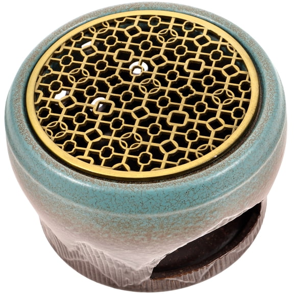 HOMEMAXS Tea Light Tea Warmer Tea Light Warmer Hollow Teapot Warmer Base Ceramic Tea Pot Warmer