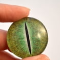 thumbnail image 2 of Green Dinosaur Glass Eyes, 2 of 5