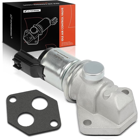 A-Premium Fuel Injection Idle Air Control Valve Compatible with Suzuki Aerio 2002-2003, Esteem 1999-2002, Sidekick 1996-1998, 1.8L 2.0L, Auxiliary Air Valve, Replace# 1813777E00