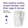 Enoz Lavender Scented Moth Balls, Packets Kill Clothes Moths & Carpet