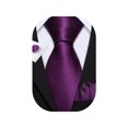 thumbnail image 1 of Juego de corbatas Barry.Wang Silk, 150 cm, extra largas, con mancuernas, 1 of 7