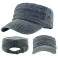 thumbnail image 3 of Riguas Cap Flat Top Washed Vintage Sunscreen Men Hat for Summer, 3 of 8