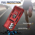 thumbnail image 4 of for Samsung A53 5G Case, Galaxy A53 5G Case with Camera Cover & 360°Kickstand Ring with Tempered Glass Screen Protector, Military Grade Shockproof Protective Cover for A53 5G Case, 4 of 14