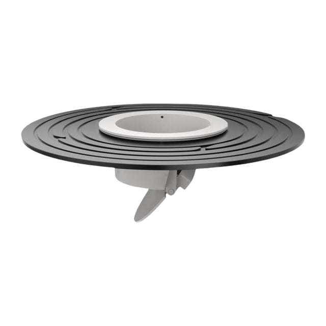 Tapón colector de pelo para desagüe de suelo, inserto de montaje, tapón antiolor con anillos reductores para Negro