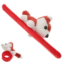 FRCOLOR Stuffed Animal Slap Bracelet Plush Slap Bracelet Adorable Animal Slap Band