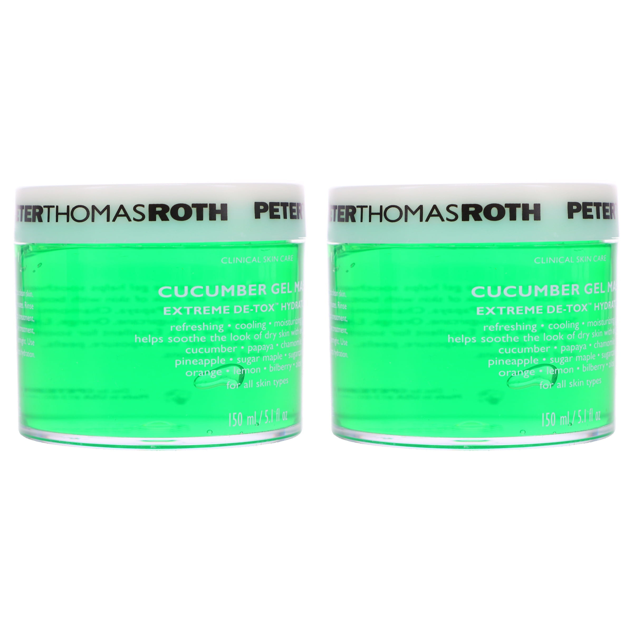 Peter Thomas Roth Cucumber Gel Masque 5 oz 2 Pack