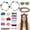 Rose DIY Flower Crowns, variant on DIY Flower Crowns Making Kit, 149 count Rose Sunflower Floral Headband Making Kit, DIY Creativity Fairy Flower Hair Accessories Craft Set for Women Make Your Own Princess Arts Gifts