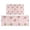 Pioneer Flower Floral-3, variant on Pioneer Flower Floral Print Pattern Kitchen Rugs Sets Of 2, Anti Fatigue Non Slip Washable Floor Mats for Kitchen Sink Laundry, 17X30 Inch 17X47 Inch