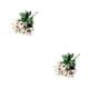 thumbnail image 2 of Toystoory Tela elegante, flores y plantas de imitación para jardines de bajo mantenimiento, decoración floral interior o exterior, precio J 1237 2Conjunto, 2 of 6