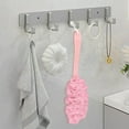 thumbnail image 6 of Anti-Slip Long Handle Back Scrubber, Soft Bath Sponge Shower Brush for Women Men Body Cleaning,Pink, 6 of 6