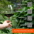thumbnail image 5 of Stölzle Lausitz Cocoon Burgundy Wine Glass (Set of 6) - 25 oz Crystal Stemware for Red & White Wines, Dishwasher Safe & Lead-Free Glasses for Home Bar - Elegant Gift-Ready Collection, 5 of 7