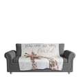 thumbnail image 3 of Creative Products Mom and Baby Giraffe 50x60 Coral Fleece Blanket, 3 of 3