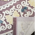 thumbnail image 3 of SAFAVIEH Paradise Caden Floral Medallion Area Rug, Purple/Cream, 5'1" x 7'6", 3 of 6