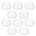 thumbnail image 1 of kusrkot 10 Pcs Support 3D pour Plus d'Espace Respirant Cadre de Soutien Intérieur Réutilisable pour Visage Adulte Grande Taille, 1 of 9