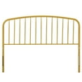 thumbnail image 2 of Modway Nova Modern Farmhouse Queen Metal Spindle Headboard in Gold, 2 of 5
