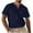 Navy, variant on Plebaso Mens V Neck Pocket T-Shirts Casual Short Sleeve Basic Tee Tops Summer Business Blouses for Men