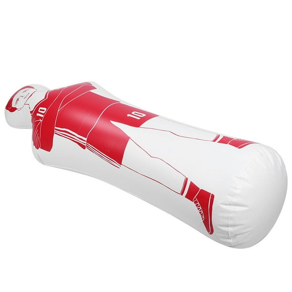 Inflatable Football Training Dummy, Multipurpose PVC Tumbler Boxing Bag for Training Wall, 40 x 160cm