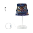 thumbnail image 2 of YAZAOO Table Lamp Creative Celestial Guardian Pattern Simple Pattern Night Light, 2 of 8