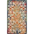 thumbnail image 4 of Nourison Aloha Indoor/Outdoor Transitional French Country Multicolor 3' x 5' Area Rug, (3' x 5'), 4 of 9