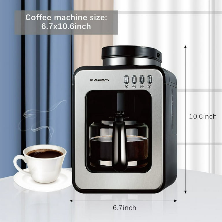220V Drip Coffee Maker Mini Coffee Machine With Cup Automatic Hot