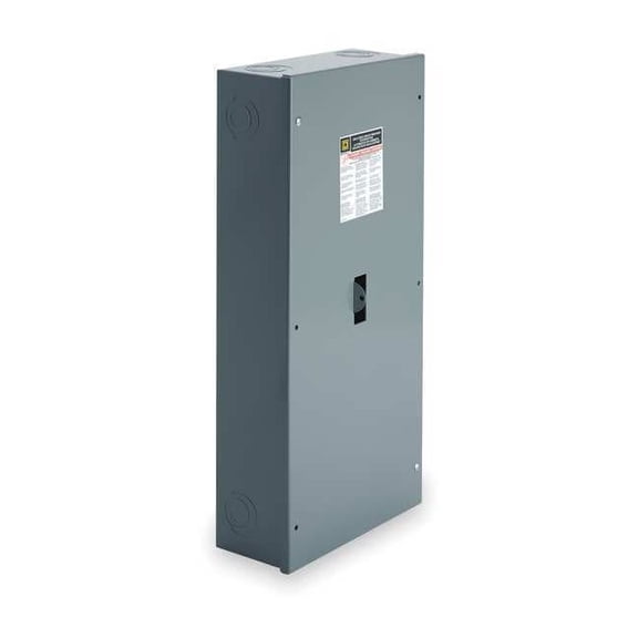 Circuit Breaker Enclosure, J250, 3 Spaces, 250A, Main Circuit Breaker