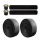 thumbnail image 4 of 2 Cintas Para Manillar De Bicicleta, Cinta Para Barra De Bicicleta Para Bicicletas De Montaña Y De Carretera, Raquetas Deportivas, Color Negro, 4 of 8