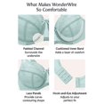 thumbnail image 4 of Full Figure Plus Size Lace Comfort Wonderwire Bra Underwire #9855, 4 of 8