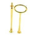 thumbnail image 4 of Cake Plate Stand Handle 2 Tiers Cake Cupcake Tray Stand Handle for Daily Use Gold, 4 of 8