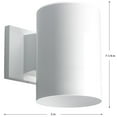 thumbnail image 7 of P5674-30-Progress Lighting-Cylinder - Outdoor Light - 1 Light - in Modern style - 5 Inches wide by 7.25 Inches high-White Finish-Halogen Lamping Type, 7 of 7