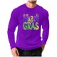 thumbnail image 1 of Mens Casual Camisetas, Carnaval Impreso Manga Larga Cuello Redondo Suelto Ajuste Superior, 1 of 5