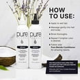 thumbnail image 5 of Pure Blends Orchid Moisturizing Color Depositing Conditioner Brighten & Tone Color Faded Hair Semi Permanent Hair Dye Prevents Color Fade Extend Color Service on Color Treated Hair 8.5 Oz., 5 of 7