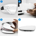 thumbnail image 3 of Suitable for Astra H 2004-2009 Driver Passenger Door Side Wing Mirror Glass Spherical Stick On-sixi, 3 of 4