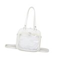 thumbnail image 5 of EHJRE Ita Bag Handbag Itabag Japanese Adjustable Shoulder Bag Women Shoulder Bag White, 5 of 9